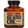 Simply Great Beard Oil - CEDAR Scented - Holiday Gifts - Stocking Stuffers - Beard Conditioner - 3 Oz - Easy Applicator - Natural - Vegan and Cruelty Free Care for Beards - Gifts for Men view 1