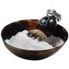 Parker Genuine Ox Horn Palm Lathering Shave Bowl  Handcrafted Natural Horn Bowl for Wet Shaving & Shave Soap Lather Mixing view 4