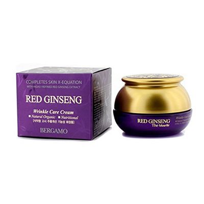 Bergamo Wrinkle Care Cream - Red Ginseng (Natural Organic / Nutritional) 50g/1.7oz