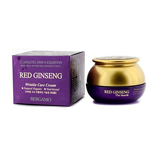 Bergamo Wrinkle Care Cream - Red Ginseng (Natural Organic / Nutritional) 50g/1.7oz