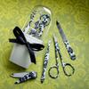 60 Pretty Damask Design Manicure Sets view 1