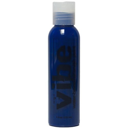 Vibe Standard Dark Blue Airbrush Face & Body Paint Makeup, 4 oz.