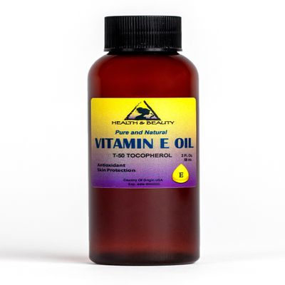 Tocopherol T-50 Vitamin E Oil Anti Aging Natural Premium Pure 2 oz