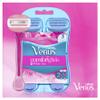 Gillette Venus ComfortGlide White Tea Scented Women's Disposable Razor, 2 Count view 2