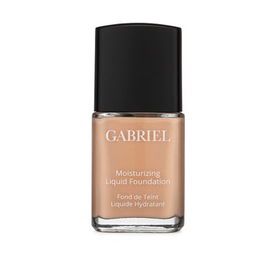 Gabriel Cosmetics Liquid Foundation, Organic Formula- 1 fl oz. (Cream Beige, 1.0)