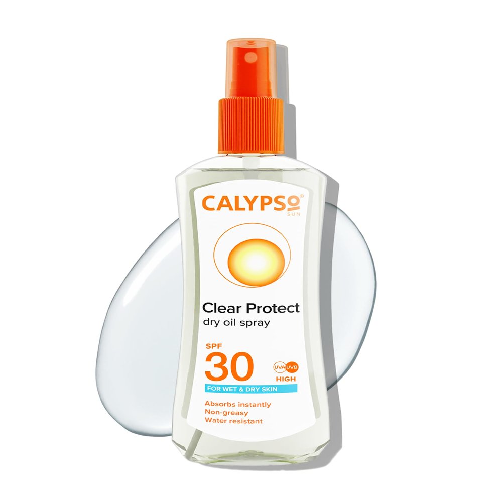 Calypso Wet Skin Dry Oil Spray with SPF30, 200 ml