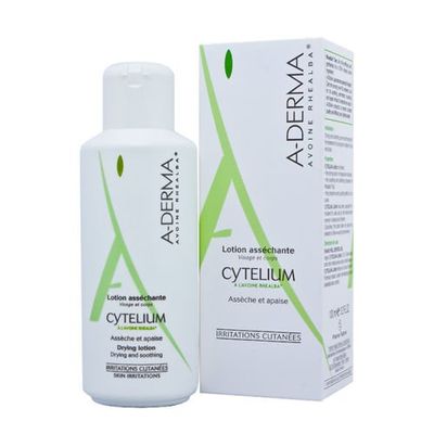 A-derma Cytelium Drying Lotion 100ml Dries Irritated Skin Treatment Beauty Skin
