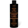 Gold Label Brazilian Keratin Hair Treatment Straightening works on All Hair Types Incl Coarse Thick Dry Frizzy Curly Bleached Dominican Brazilian Indian Strong formula Hair 240ml view 1