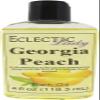 Georgia Peach Bath Oil, Scented Body Oil, Relaxing Bathing Oil, 4 oz view 1