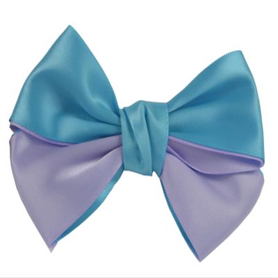 2 Pcs High Quality Stylish Satin Bowknot Hair Clip Barrette, Hair Accessory for Lady (5)
