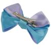 2 Pcs High Quality Stylish Satin Bowknot Hair Clip Barrette, Hair Accessory for Lady (5) view 2