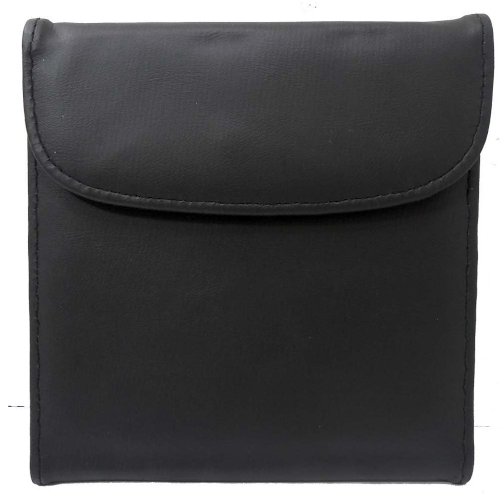 HAWK IMPORTERS, INC BIN BUDDY Empty Folding Case | 6.75" x 6.75" (17.15 cm x 17.15 cm) | Built-In Straps | Customize Your Kit | Makeup, Manicure & More | Magnetic Snap Closure