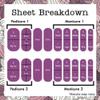 Jamberry Nail Wrap - Star Crossed view 3
