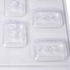 8 Cavity Double Heart with Arrow Soap/Bath Bomb Mould view 3