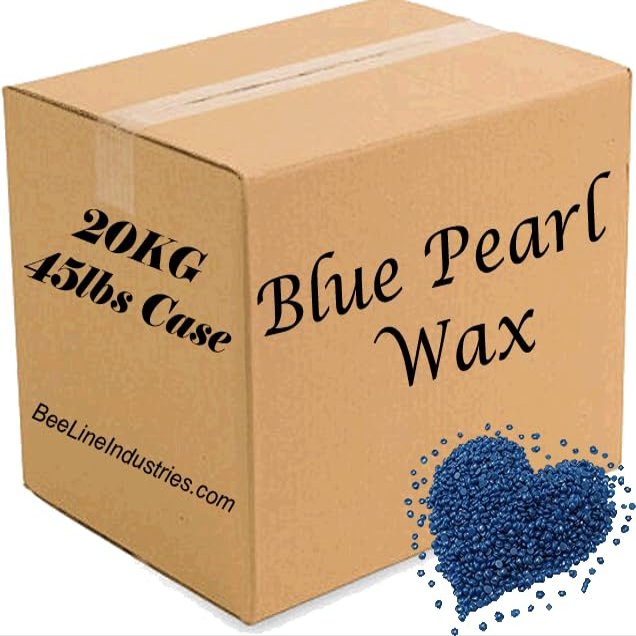 Blue Pearl Wax Ocean Tide Hard Bead Wax (Stripless) Bulk Case - 45lb