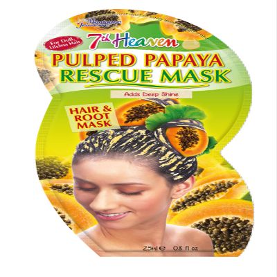 7th Heaven Pulped Papaya Rescue Hair & Roots Masque 25ml Sachet