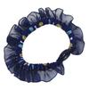 10 Pcs Elastic Ponytail Holder Hair Tie Band Lace Hair Accessory Colors Randomly Sent (2) view 2