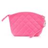 Lady Zipper Closure Cosmetic Case Makeup Storage Bag (Roseo) view 1