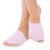 Bcurb Toe Gel Lined Compression Socks Toes Separating Therapeutic Moisturizes Dry Foot Feet Hard Cracked Skin Toe Straightener Stretcher Separators. view 1