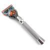 Flex Ball Handle Shaving Razor  All Chrome Long Handle Razor with Flex Pivot Technology & Diamond Knurled Grip for Mens Precision Shaving view 1