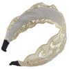 1.7" Wide Fashion Design Lady Lace Hair Hoop Headband Hair Accessory view 1