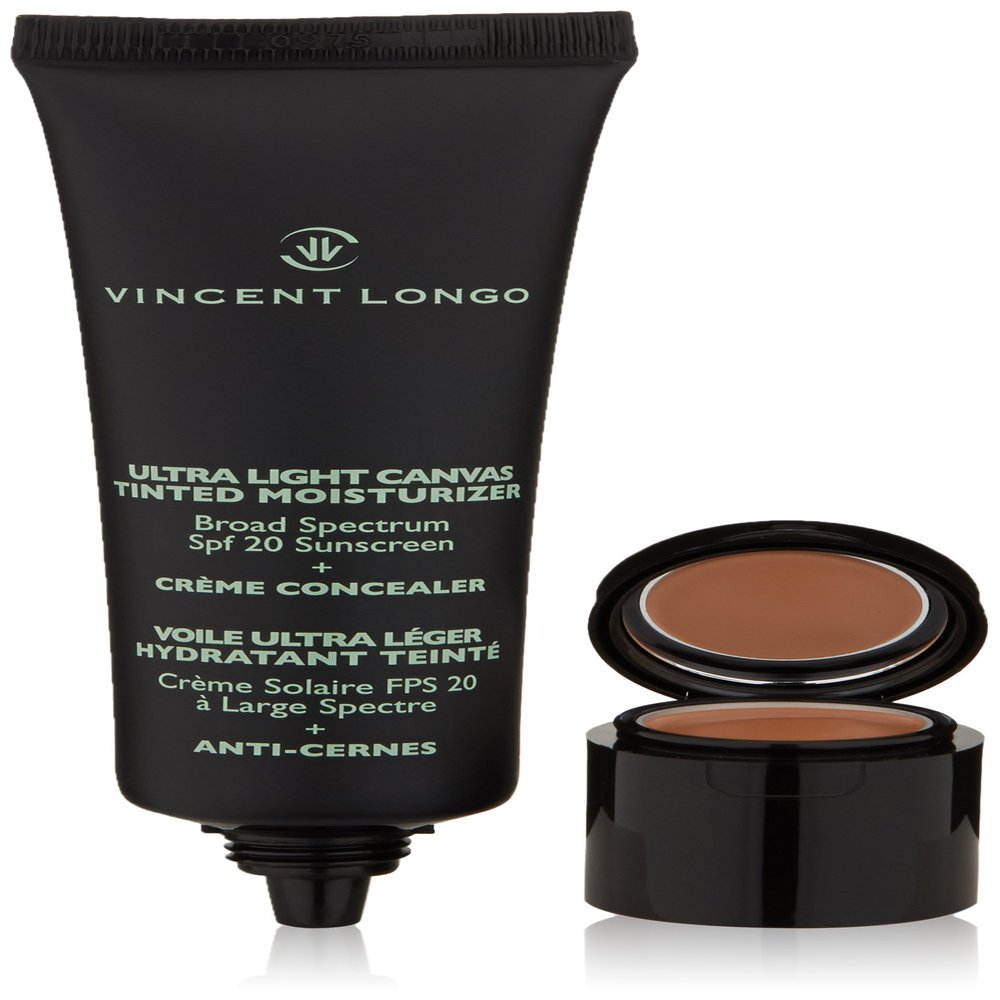 VINCENT LONGO Ultra Light Canvas Tinted Moisturizer with Concealer, #3, 1.7 Fl Oz