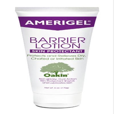 AMERIGEL Barrier Lotion (6 oz.) - Skin Protectant to Protect Chafed, Cracked, and Chapped Skin