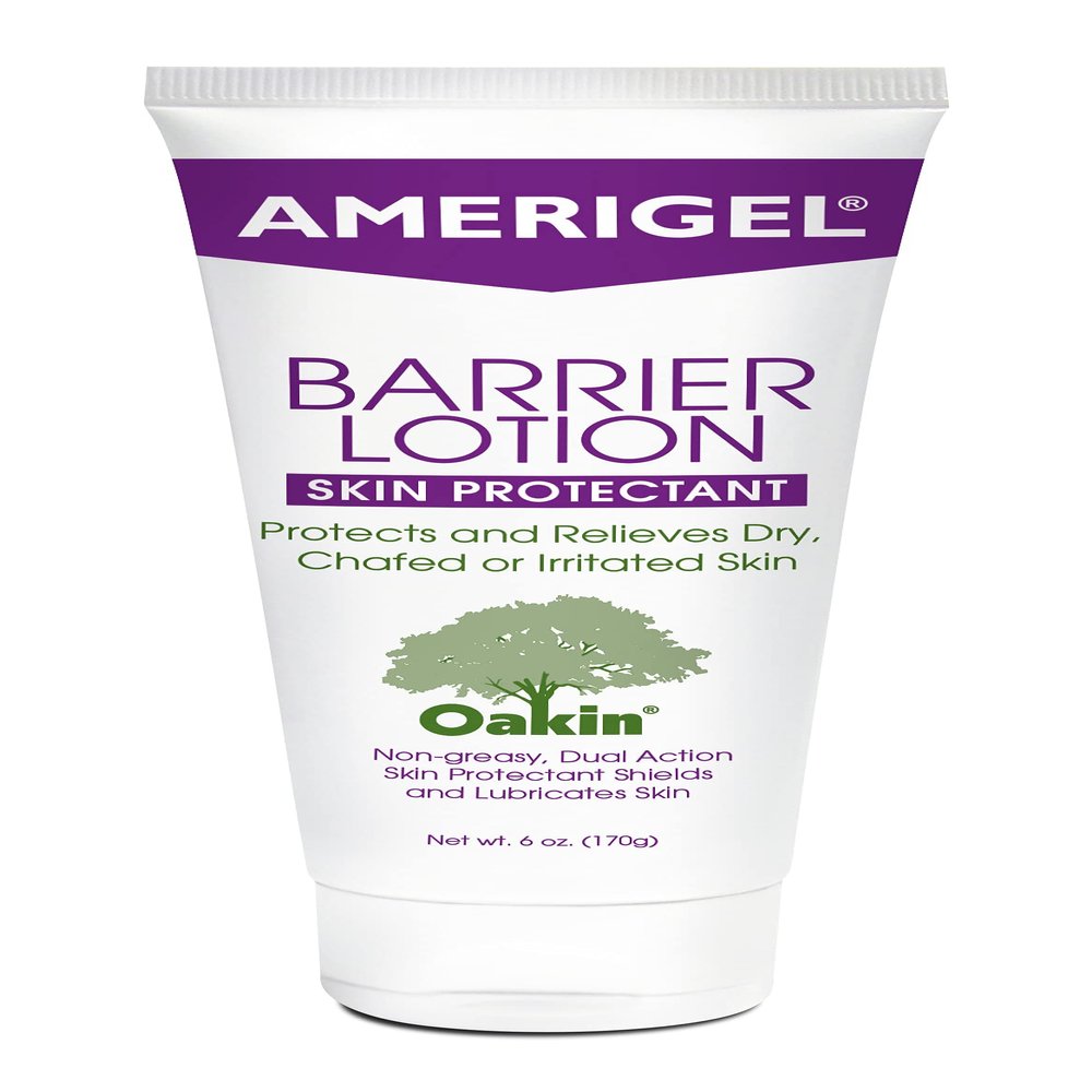 AMERIGEL Barrier Lotion (6 oz.) - Skin Protectant to Protect Chafed, Cracked, and Chapped Skin
