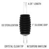 Freeflow Disposable Tattoo Tube with 1" Grip 5 Diamond Tip 5DT Clear Tube Tip Sterilized Lot Number view 2