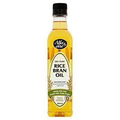 Alfa One 100% Pure Rice Bran Oil 500ml by Alfa One