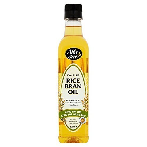 Alfa One 100% Pure Rice Bran Oil 500ml by Alfa One