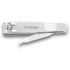 3 Carnations, Nail Clippers with File, 8 cm view 1