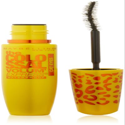 Maybelline Volum' Express The Colossal Cat Eyes Waterproof Mascara, Glam Black, 0.31 fl. oz.
