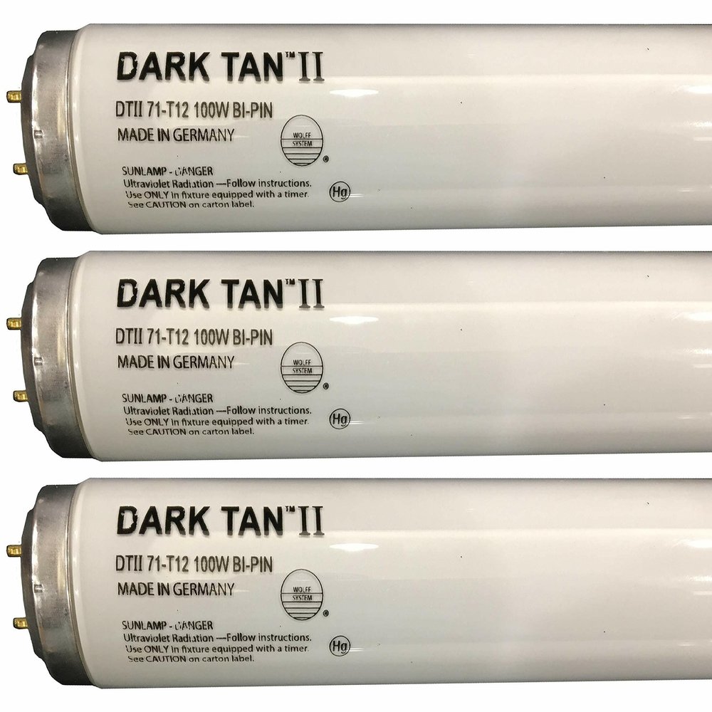 Wolff Dark Tan II F71 100W Bi Pin Tanning Lamp (12)