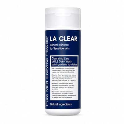 La clear Pure Mild Enzyme Powder Cleanser, 2.47oz