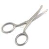 3.5" MINI CURVED MUSTACHE NOSE EAR HAIR REMOVER SCISSORS TRIMMER W/SAFETY TIPS by G.S ONLINE STORE view 1