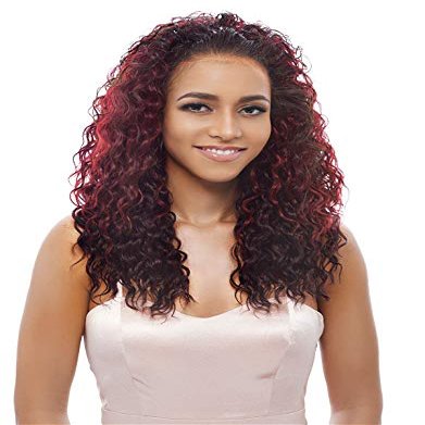 Janet Collection New Easy Quick AGATHA Half Wig (P FS1B/BURG)