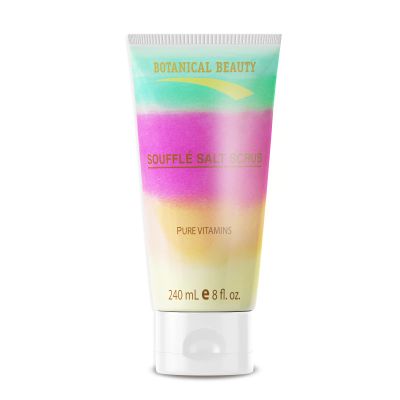 Dead Sea SOUFFLE SALT SCRUB. 8 fl.oz-240ml. (PACK 3) Use it on Hands, Feet and Body. For silky, smooth skin with an irresistible aroma. By Botanical Beauty.