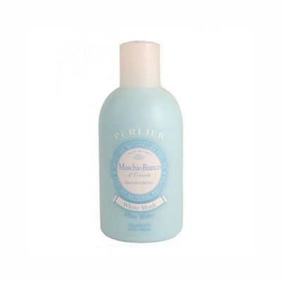 Perlier : Foam Bath, White Musk - 33.8 Fluid Ounces (1000mL) Bottle