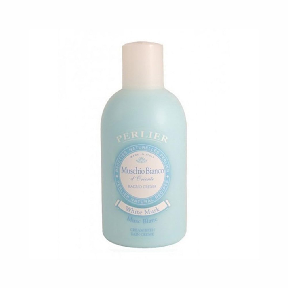 Perlier : Foam Bath, White Musk - 33.8 Fluid Ounces (1000mL) Bottle