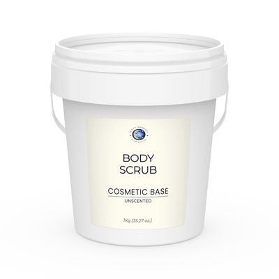 Mystic Moments Body Scrub - Unscented - Botanical Skincare Base - 1Kg