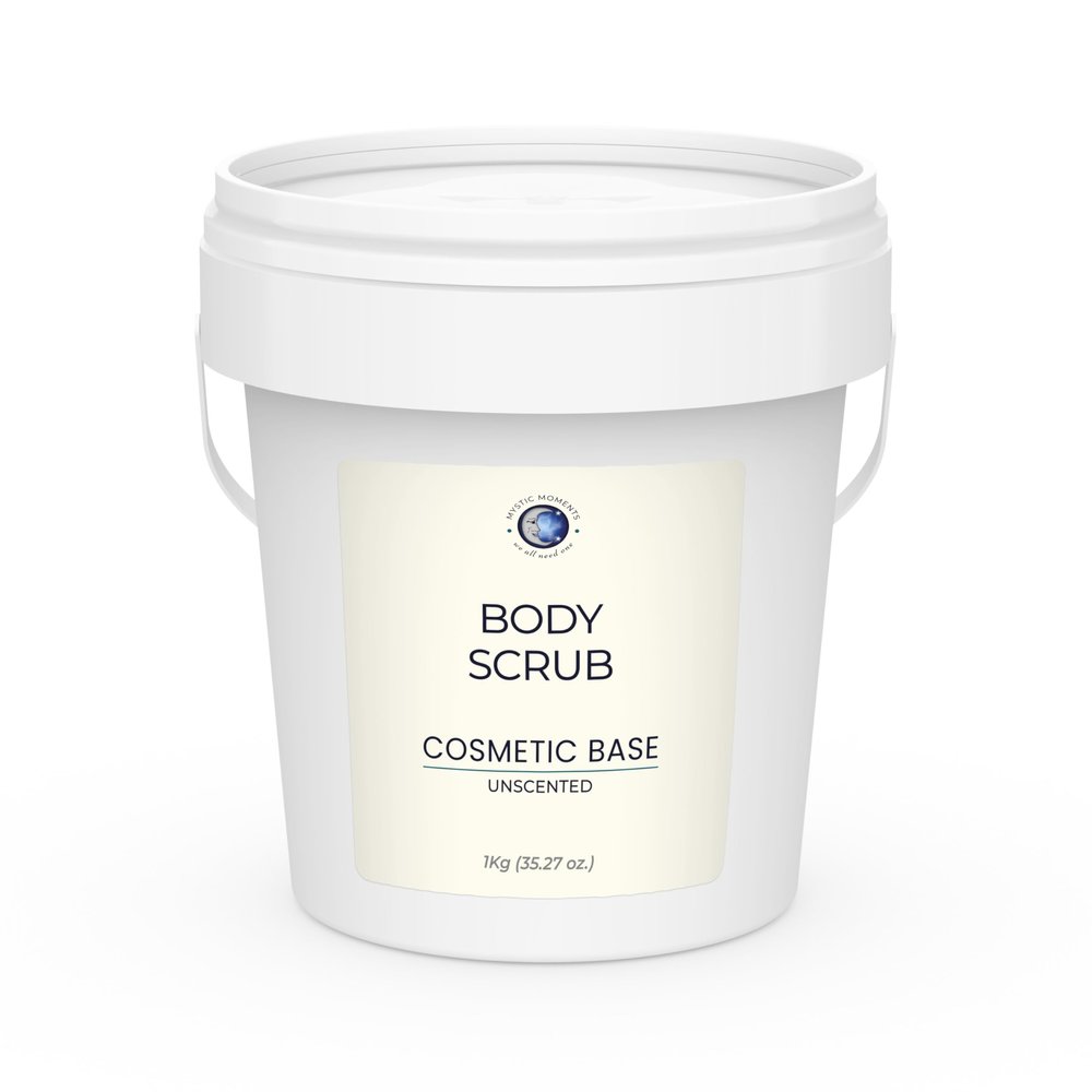 Mystic Moments Body Scrub - Unscented - Botanical Skincare Base - 1Kg