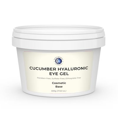 Cucumber Hyaluronic Eye Gel - Botanical Skincare Base - 500g