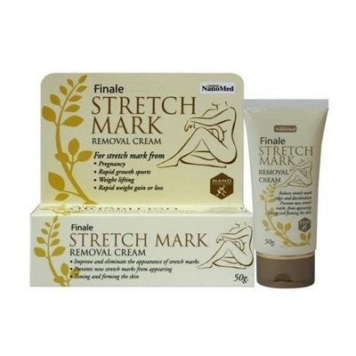 Finale Stretch Mark Removal Cream 50g. Reduces Stretch Mark Ridges and Discoloration Made Thailand by jofalo