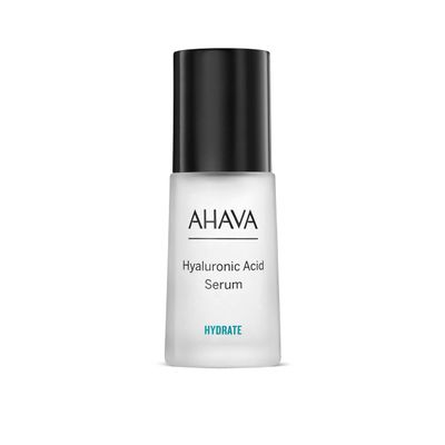 AHAVA Hyaluronic Acid Serum - Transparent silky serum to upsurge the skins moisture, maintains moisture level, smooths dehydration lines, with Osmoter, Matrixyl 3000, Allontoin & ATPeptide, 1 Fl.Oz