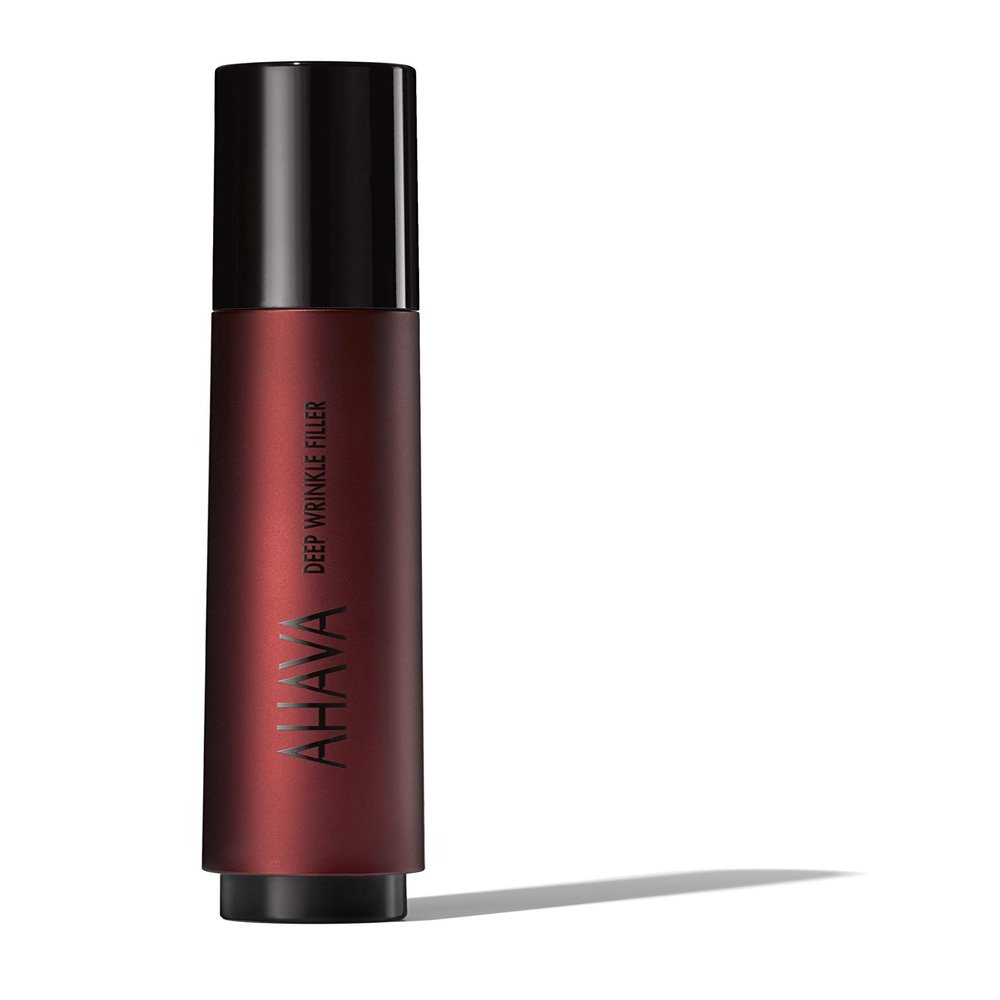 AHAVA Apple of Sodom Deep Wrinkle Filler - Syringe-like application to directly fill & soften deep wrinkles & crease, with exclusive Osmoter & Niacinamide, 1.7 Fl.Oz
