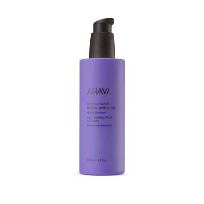 AHAVA Dead Sea Water Mineral Body Lotion, Spring Blossom - Provides All Day Hydration, Fights Dehydration, Refines Skin's Texture, with Exclusive Osmoter, Aloe Vera & Witch Hazel, 8.5 Fl.Oz