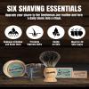 Gentleman Jon Safety Razor Shaving Kit - Vintage Wet Shave Grooming Set for Men, With Old Fashioned Razor, Badger Hair Shaving Brush, Alum Block, Shave Soap, Stainless Bowl & Double Edge Safety Blades view 2