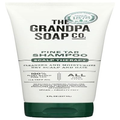 2 Packs of Grandpa's Pine Tar Shampoo - 8 Fl Oz