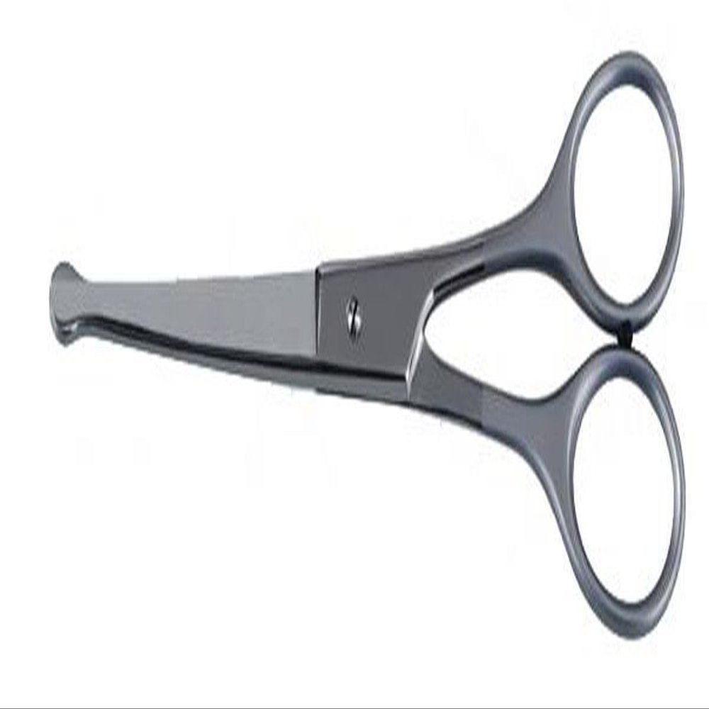 TAMSCO Hair Scissors Probe Nose Curved Sand Brushed Handles, 6 Inch, 0.8 Ounce